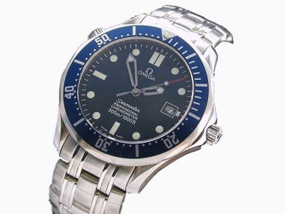 Omega Replica Watches James Bond For Dale - Omega Seamaster Blue Dial Automatic Watch
